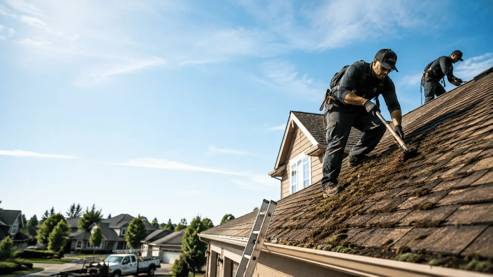 Roof Moss Removal in Fosston, MN near me